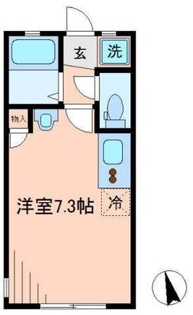 シモンズ・ホールの物件間取画像